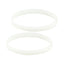 Kitchee 101mm Flat No-Lip Gasket Seal for Nutri Ninja 600W Cups - White