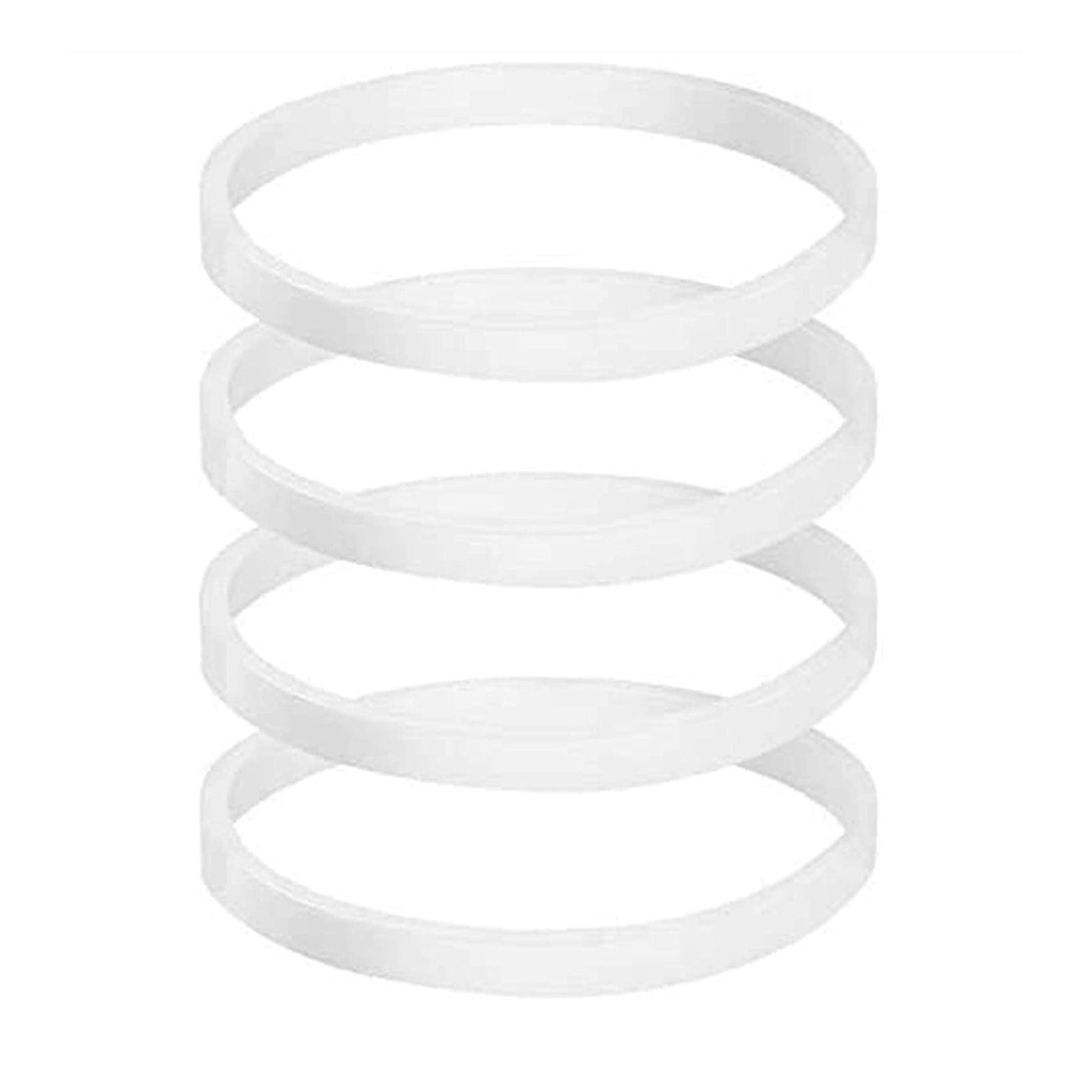 Kitchee 101mm Flat No-Lip Gasket Seal for Nutri Ninja 600W Cups - White