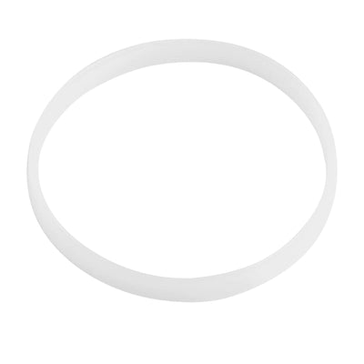 101mm Flat No-Lip Gasket Seal Compatible with Nutri Ninja 600W Cups - White