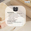 Kitchee 10x Foldable Bed Sheet Storage Box - Linen + Closet Organiser Beige