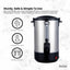 Kitchee 15L Electric Water Boiler Stainless Steel Commercial Urn