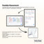 Kitchee 15.6" Digital Calendar Smart Family Planner - 39.5cm Touchscreen Black