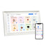 Kitchee 15.6" Digital Calendar Smart Family Planner - 39.5cm Touchscreen White
