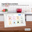 Kitchee 15.6" Digital Calendar Smart Family Planner - 39.6cm Touchscreen White