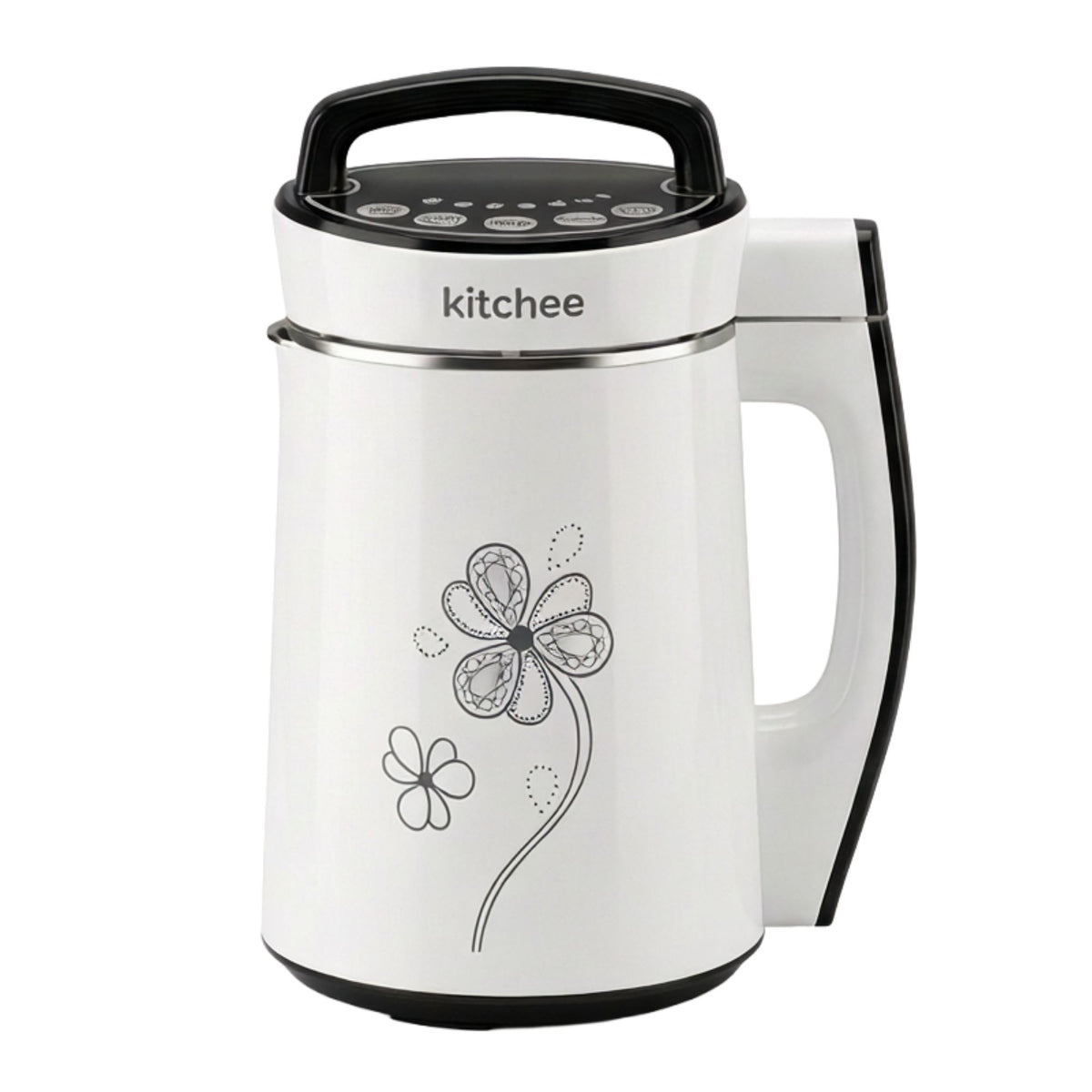 Kitchee 1.2L Automatic Soy Milk Maker 7-in-1 Almond Nut Blender Machine