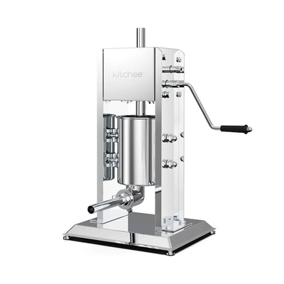 Kitchee 3L Manual Vertical Sausage Filler - Stainless Stuffer Meat Press Machine