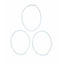 Kitchee 3x For Nutribullet Rubber White Seal - Gasket Ring For 600 600W