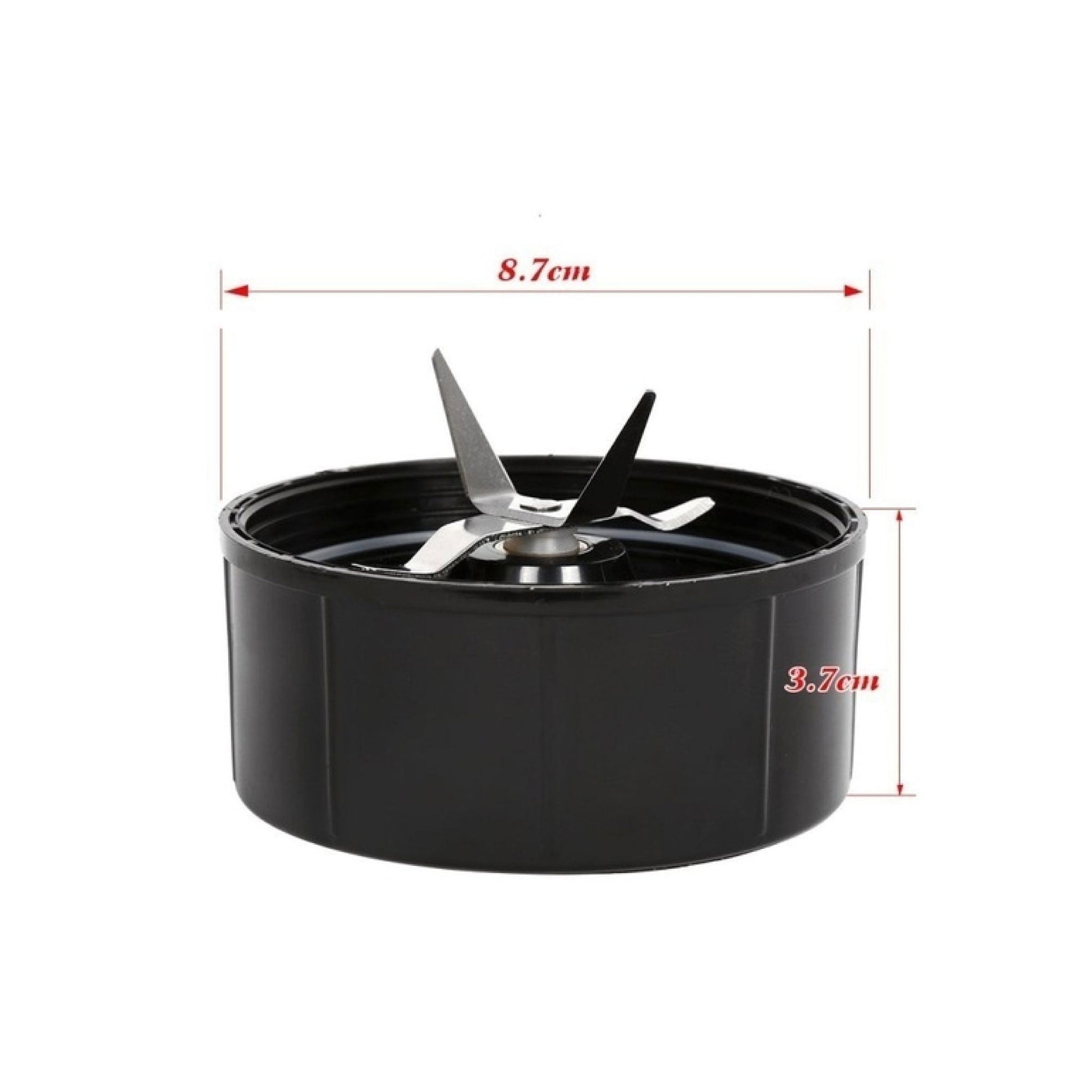 Kitchee 500ml Tall Cup Replacement + Extractor Cross Blade for Magic Bullet