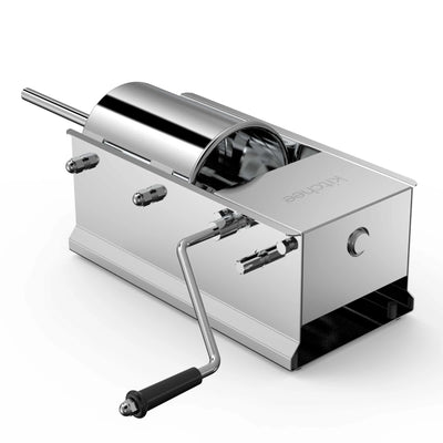 Kitchee 7L Manual Horizontal Sausage Filler - Stainless Stuffer Meat Press Machine