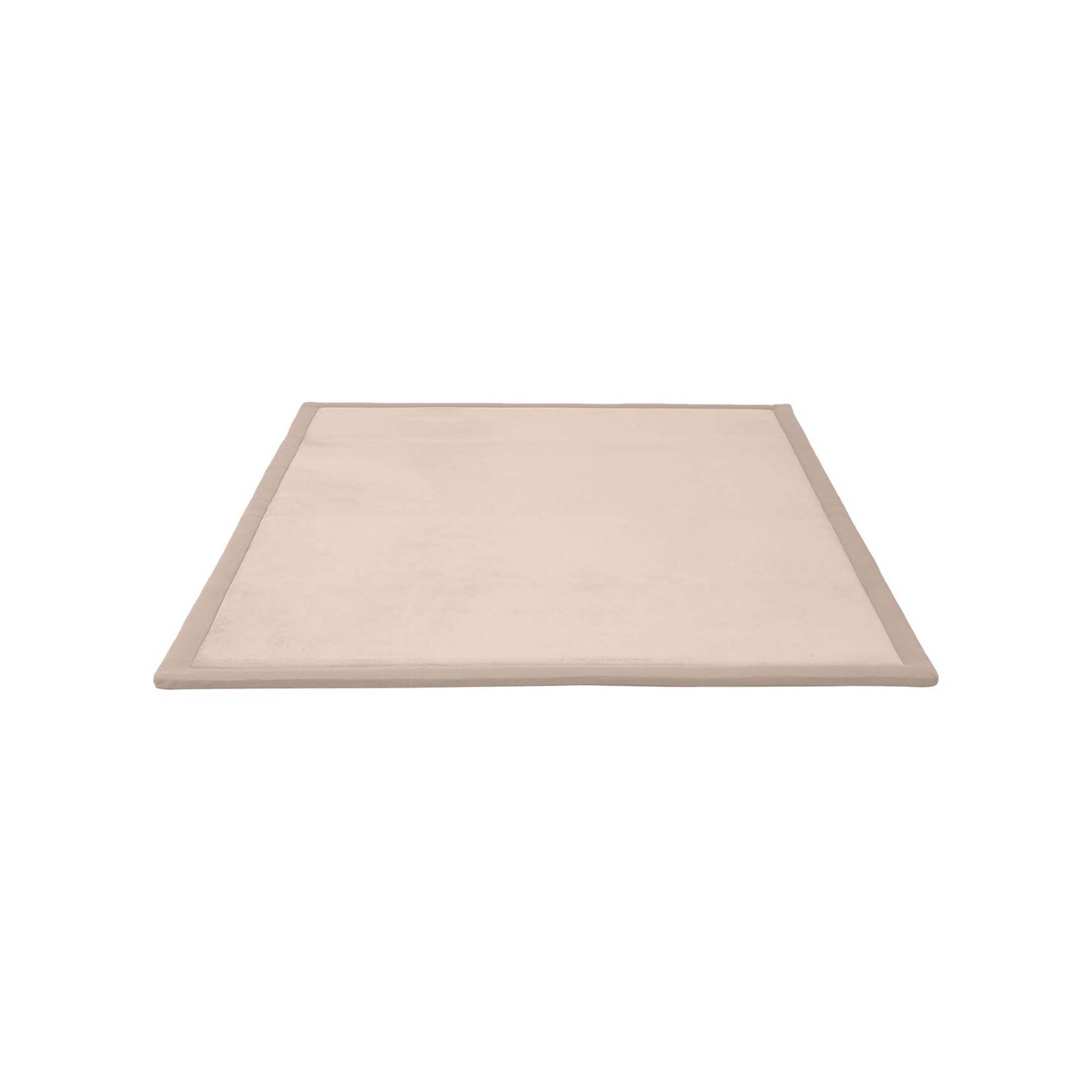 Kitchee Foam Floor Mat 200x200cm - Padded Thick Soft Tatami Style Rug Cream