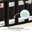 Kitchee Foldable Bed Sheet Storage Box - Linen + Closet Organiser Black