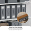 Kitchee Foldable Bed Sheet Storage Box - Linen + Closet Organiser Grey