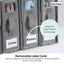 Kitchee Foldable Bed Sheet Storage Boxes – Linen Blanket & Closet Organiser Grey