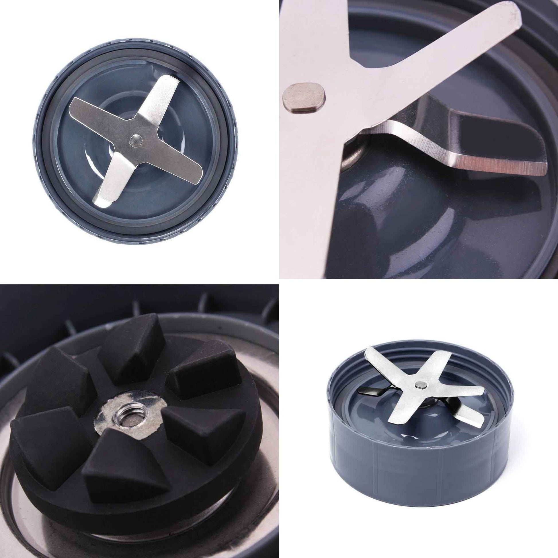 Kitchee For Nutribullet Extractor Blade + Colossal Tall Cup + Grey Seal