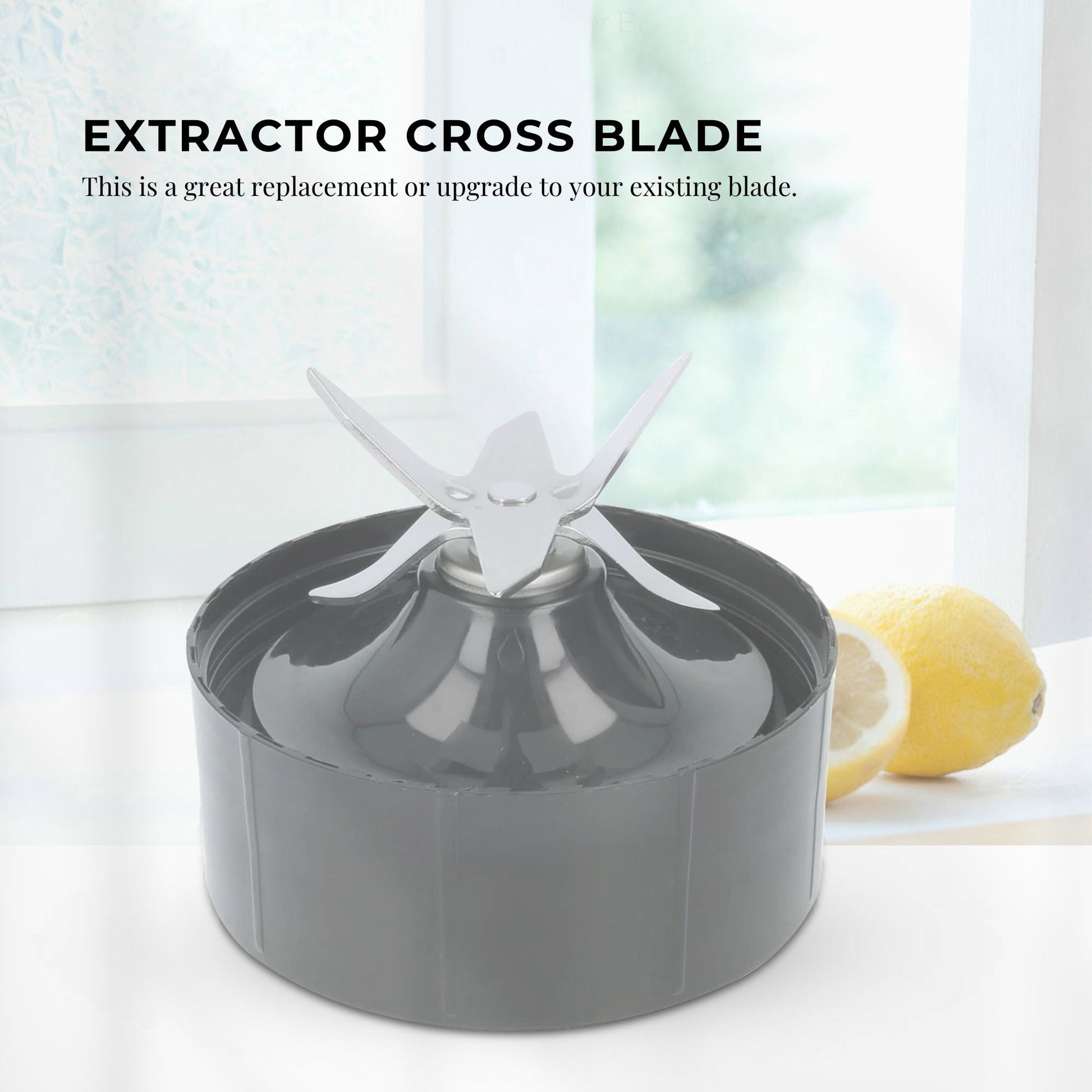 Kitchee 2x For Nutribullet Extractor Cross Replacement Blade - 1200W 1200