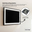 Kitchee 21.5" Digital Calendar Smart Planner - 54.6cm Touchscreen Black