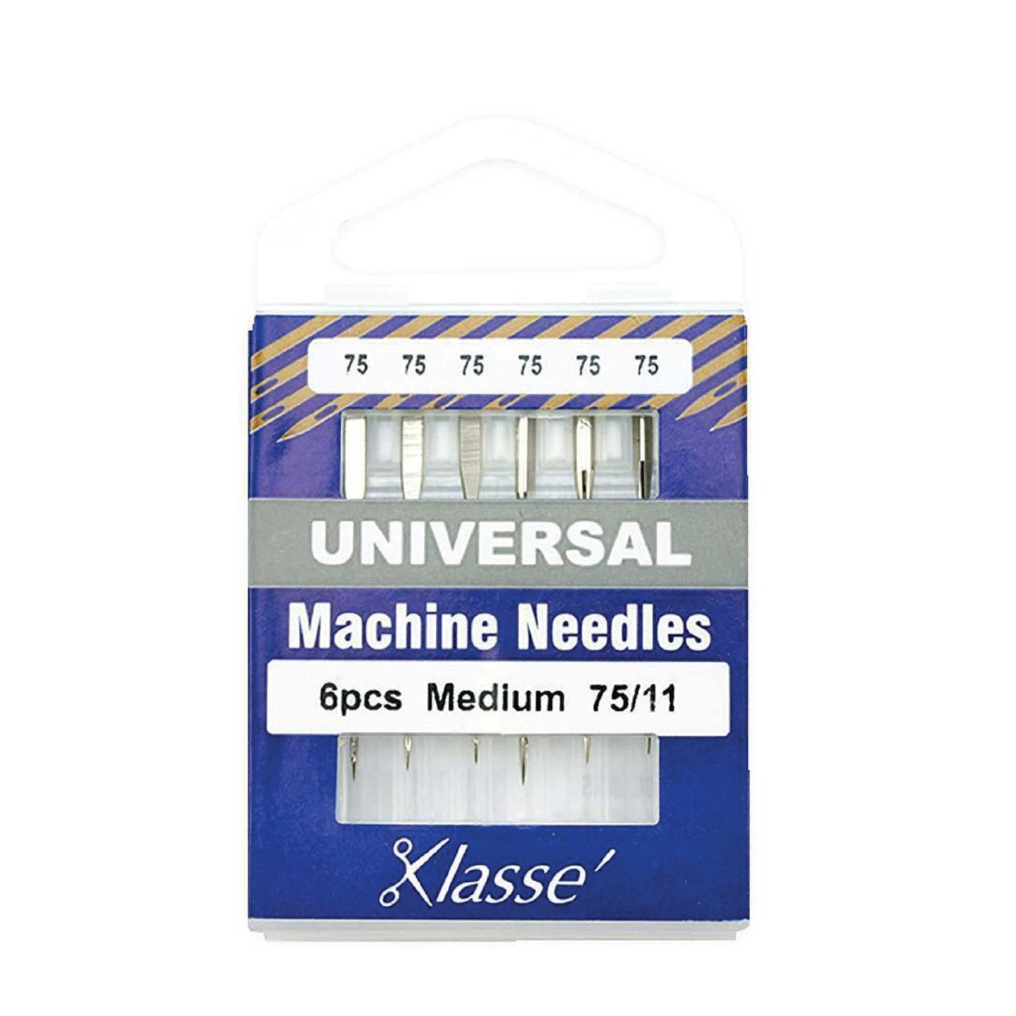 Klasse Sewing Machine Needles Assorted Sizes Universal Denim Stretch Leather