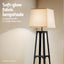 Artiss Floor Lamp 3 Tier Shelf Storage LED Light Stand Home Room Vintage White