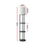 Artiss Floor Lamp 3 Tier Shelf Storage LED Light Stand Home Room Vintage Round