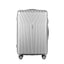 Wanderlite 3 Set Luggage 20-24-28 Inch Suitcase with TSA Lock Carry On Hard Shell Travel Luggage Organiser Case Silver