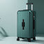Wanderlite 28" Trunk Luggage Suitcase Travel 5 Wheels Type-C Port TSA Green