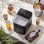 LUVIMO 15kg Ice Maker Machine Double Open Cover Deep Clean - Black