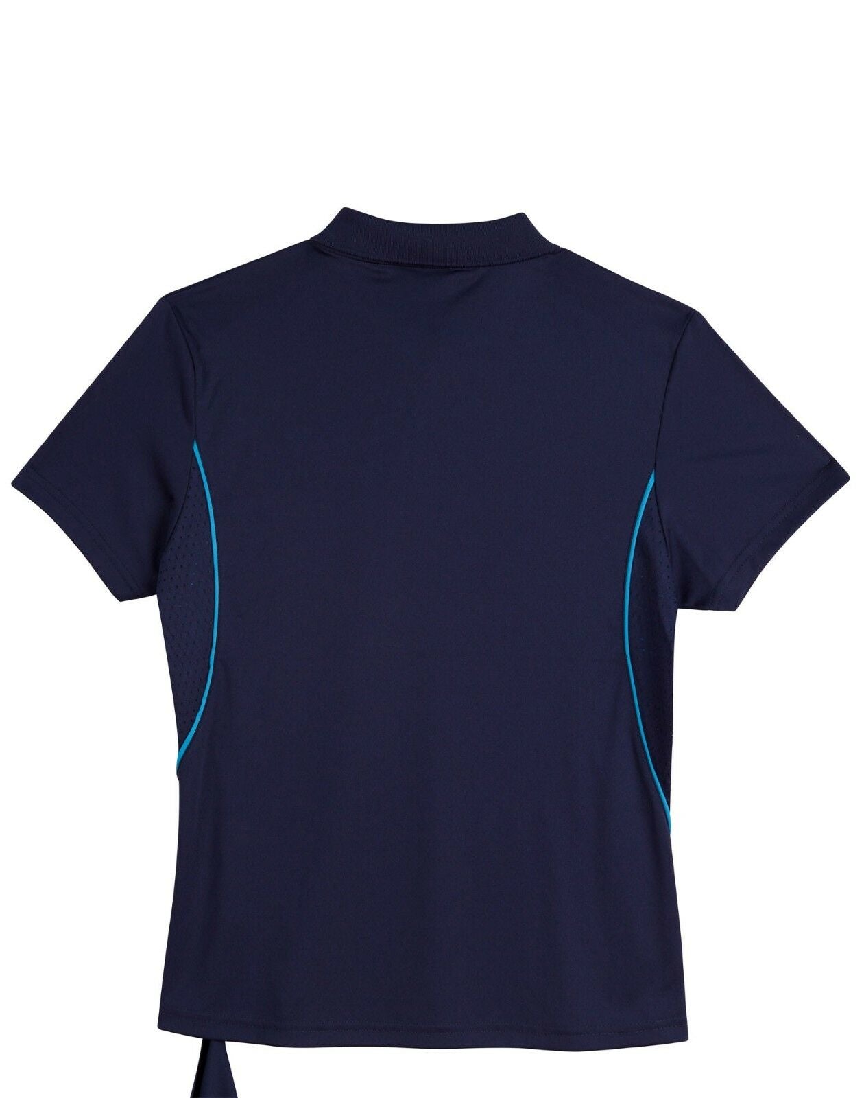 Ladies Womens Pursuit Polo Tshirt Top Cool Dry Tee Short Sleeve Contrast Panel