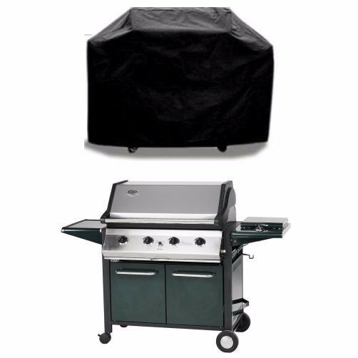 Large Bbq Cover Uv Waterproof Barbecue Grill Protector Outdoor Use Plastic