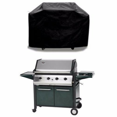 Large Bbq Cover Uv Waterproof Barbecue Grill Protector Outdoor Use Plastic