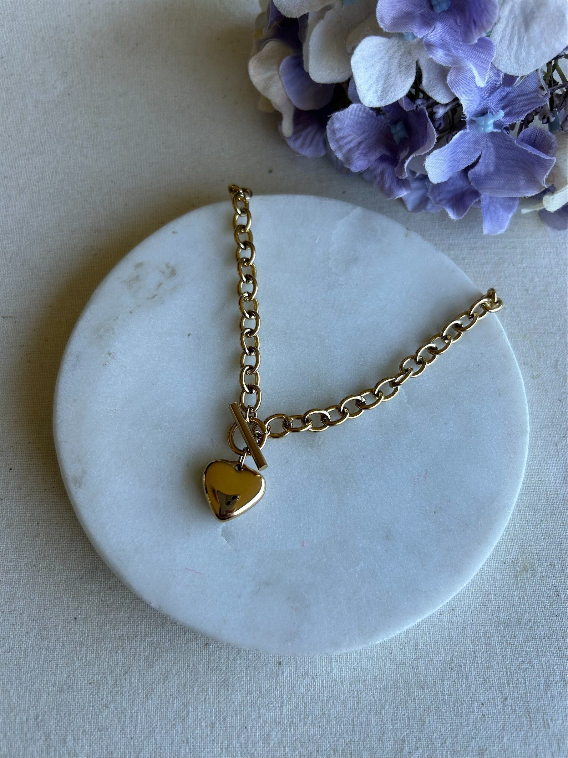 Large Heart Necklace – Tarnish Proof Jewellery