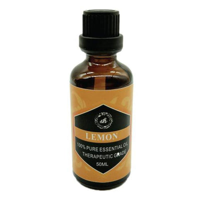 Lemon Essential Oil 50ml Bottle - Aromatherapy