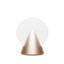 Lexon Conic Spherical Portable Led Lamp - Gold