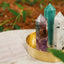 Libra Crystal Trio - Green Aventurine, Ametrine + Rainbow Moonstone