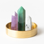 Libra Crystal Trio - Green Aventurine, Ametrine + Rainbow Moonstone