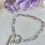 Link through me open chain bracelet - silver – Tarnish Proof Jewellery