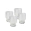 Linnea Ribbed Glass Tumbler (S4)