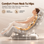 Livemor Full Body Massage Chair VEGA, Foot Roller, Waist & Calf Heat, Recliner, Airbags Compression