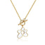 Lock in the flower necklace – Tarnish Proof Jewellery