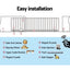 LockMaster Electric Sliding Gate Opener 1200KG 6M