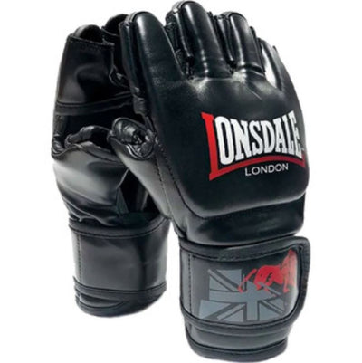 Lonsdale Ld Challenger Mma Training Gloves Boxing Gym Black L-Xl