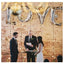 Love Foil Balloons Wedding Bridal Hens Party Decorations Gold Silver Two Sizes
