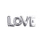 Love Foil Balloons Wedding Bridal Hens Party Decorations Gold Silver Two Sizes