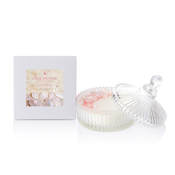 Love Potion Crystal Candle - Extra Large