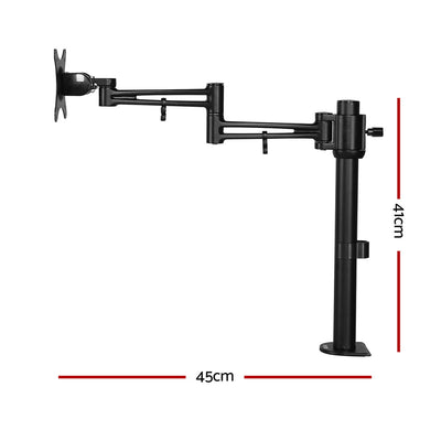 Artiss Monitor Arm Mount Single Black