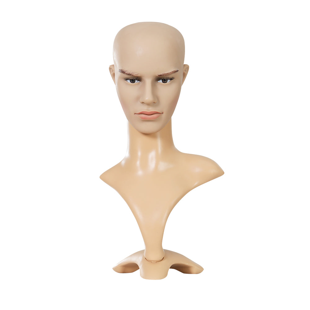 Embellir Male Mannequin Head Dummy Model Display Shop Stand Professional Use