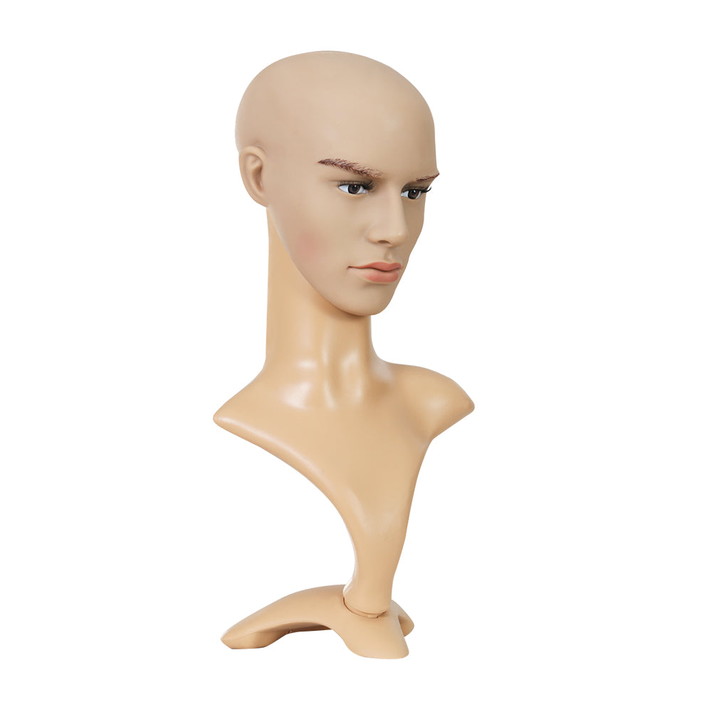 Embellir Male Mannequin Head Dummy Model Display Shop Stand Professional Use