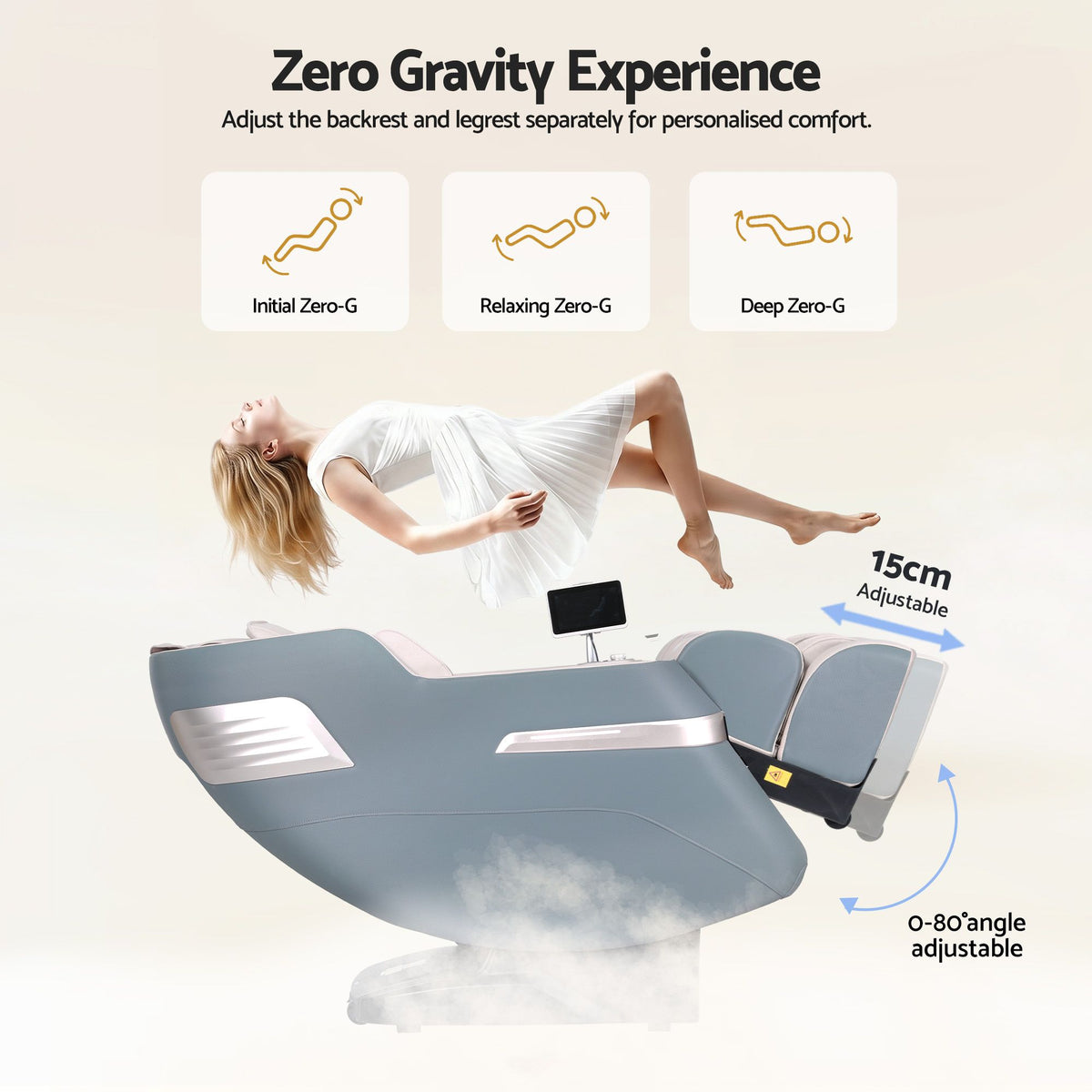 Livemor Elite 4D Massage Chair E1 Full Body Zero Gravity Recliner SL Track AI Body Scan
