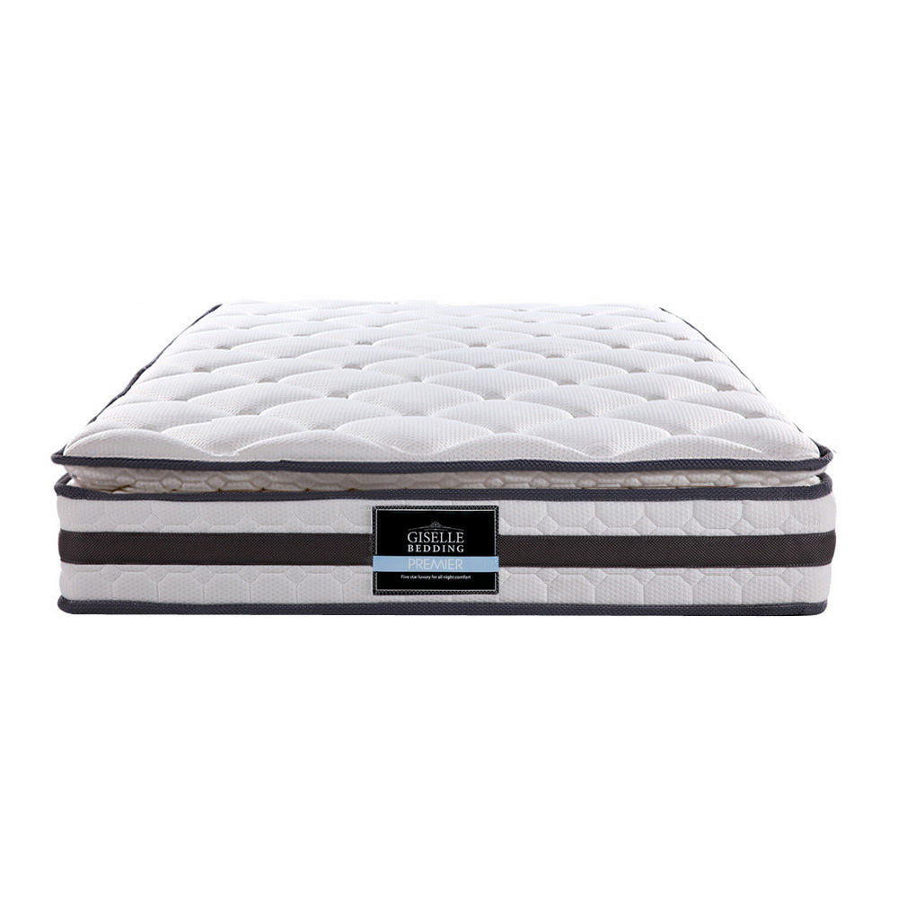 Giselle Bedding Normay Bonnell Spring Mattress 21cm Thick King Single