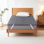 Giselle 8cm Memory Foam Mattress Topper Gel Dual Layer Foam Bamboo Single