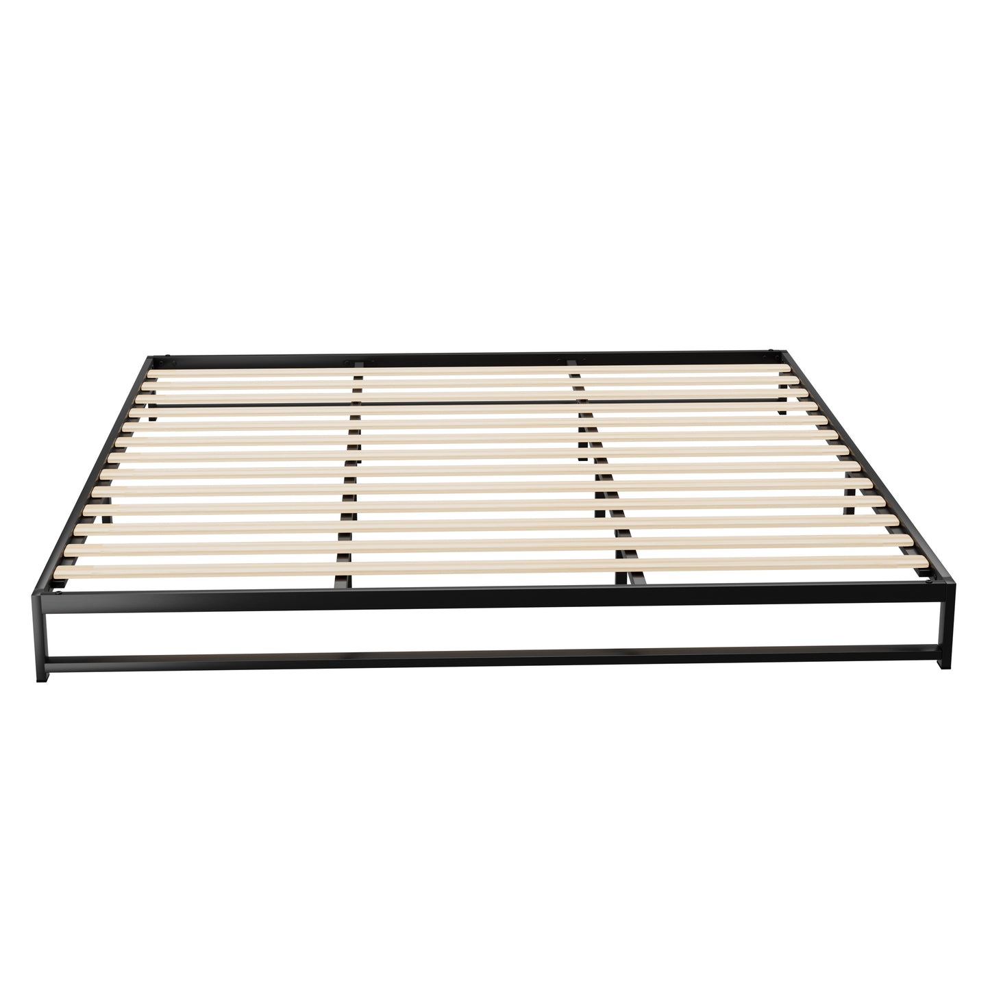 Artiss Metal Bed Frame King Size Bed Base Mattress Platform Black BERU